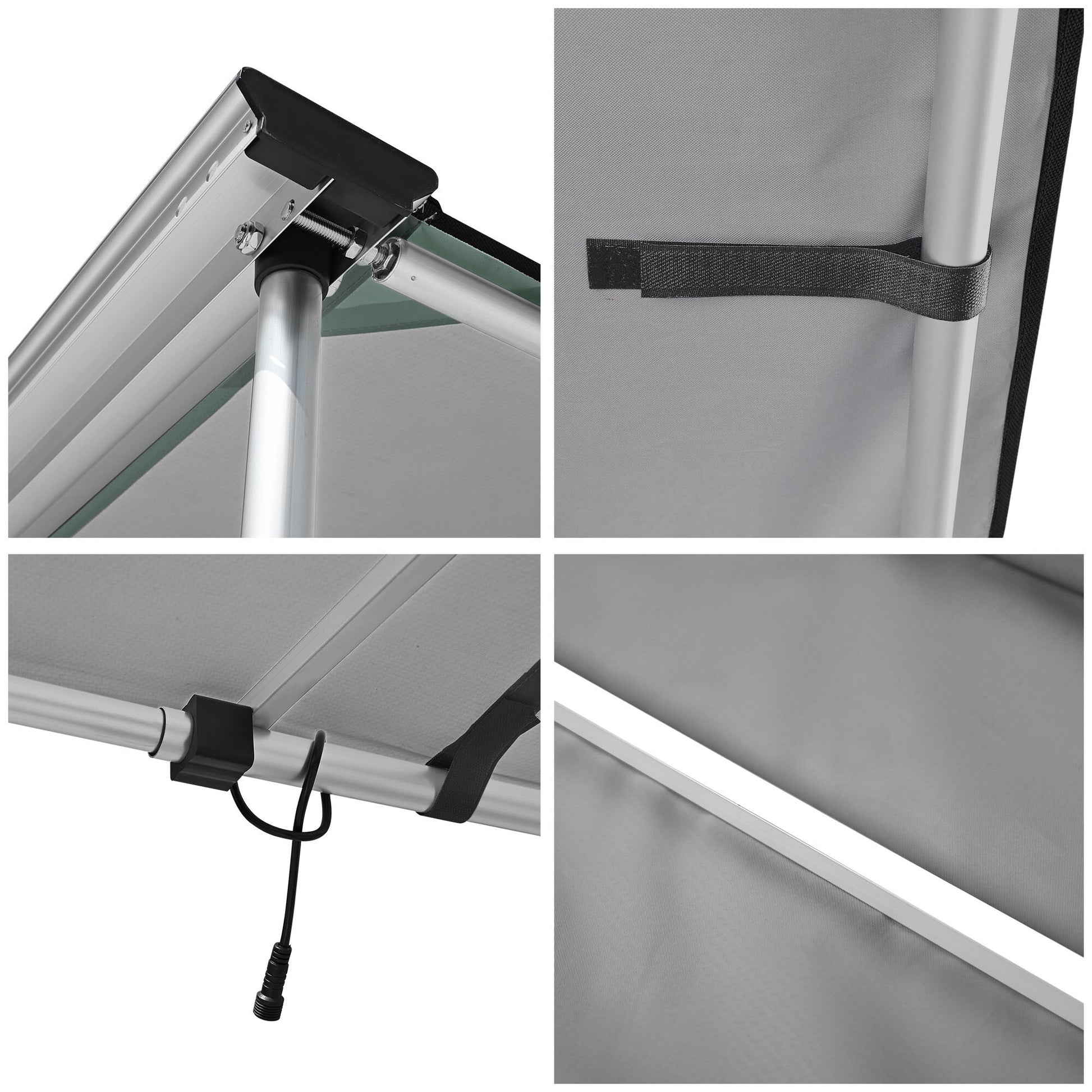 Car Side Awning with LED - Premium Accessories from Rapidvehicles - Just $195.99! Shop now at Rapidvehicles