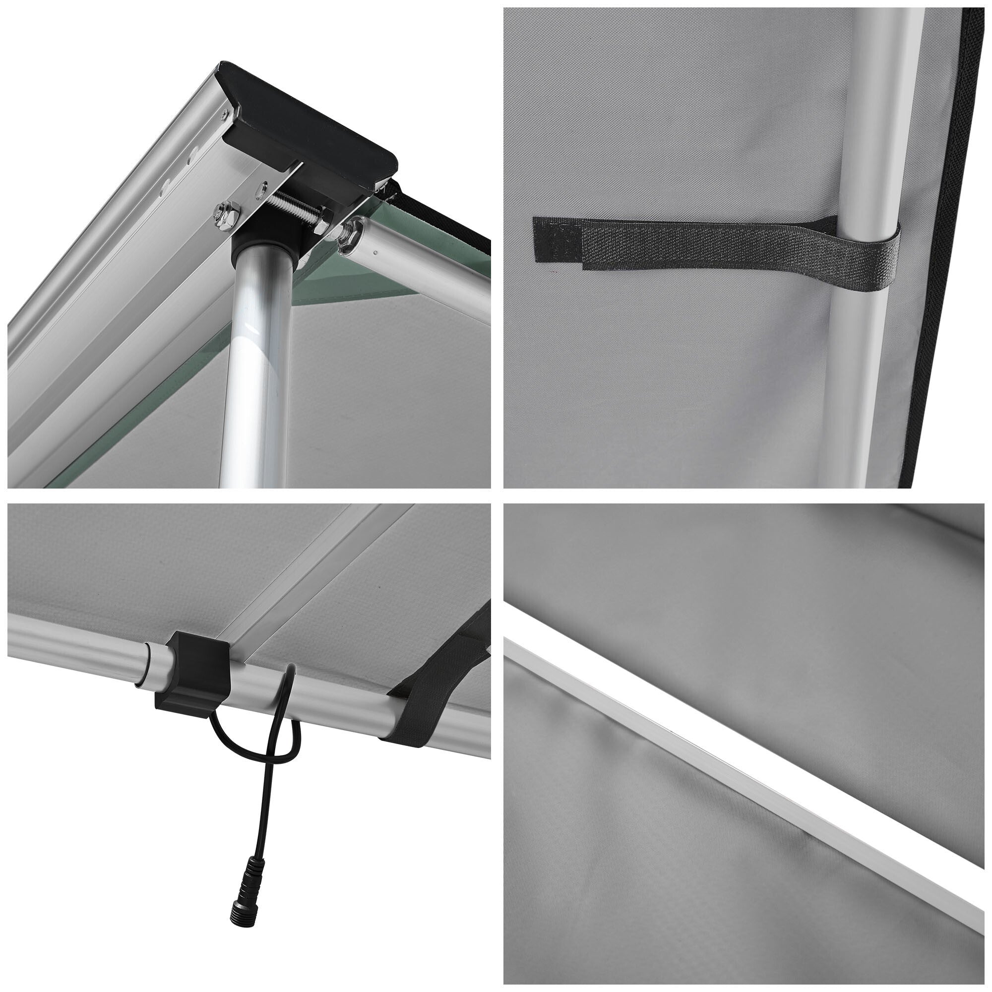 Car Side Awning with LED - Premium Accessories from Rapidvehicles - Just $184.99! Shop now at Rapidvehicles