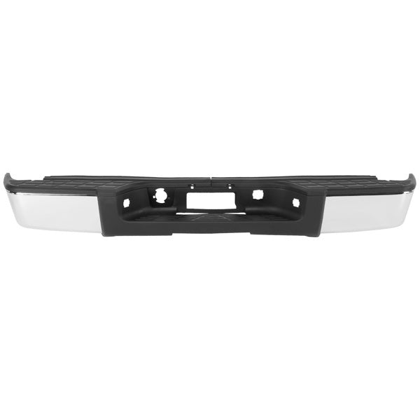 Pickup Rear Bumper Chevrolet Silverado 1500 2007-2013-Silver/Steel/No Hole - Premium Engines & Engine Parts from Rapidvehicles - Just $281.99! Shop now at Rapidvehicles