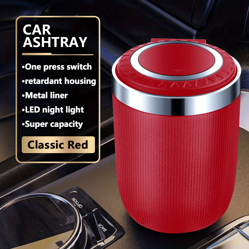 Car Ashtray Multi-functional Universal Household Portable Metal - Premium Cleaning Equipment from Rapidvehicles - Just $20.99! Shop now at Rapidvehicles