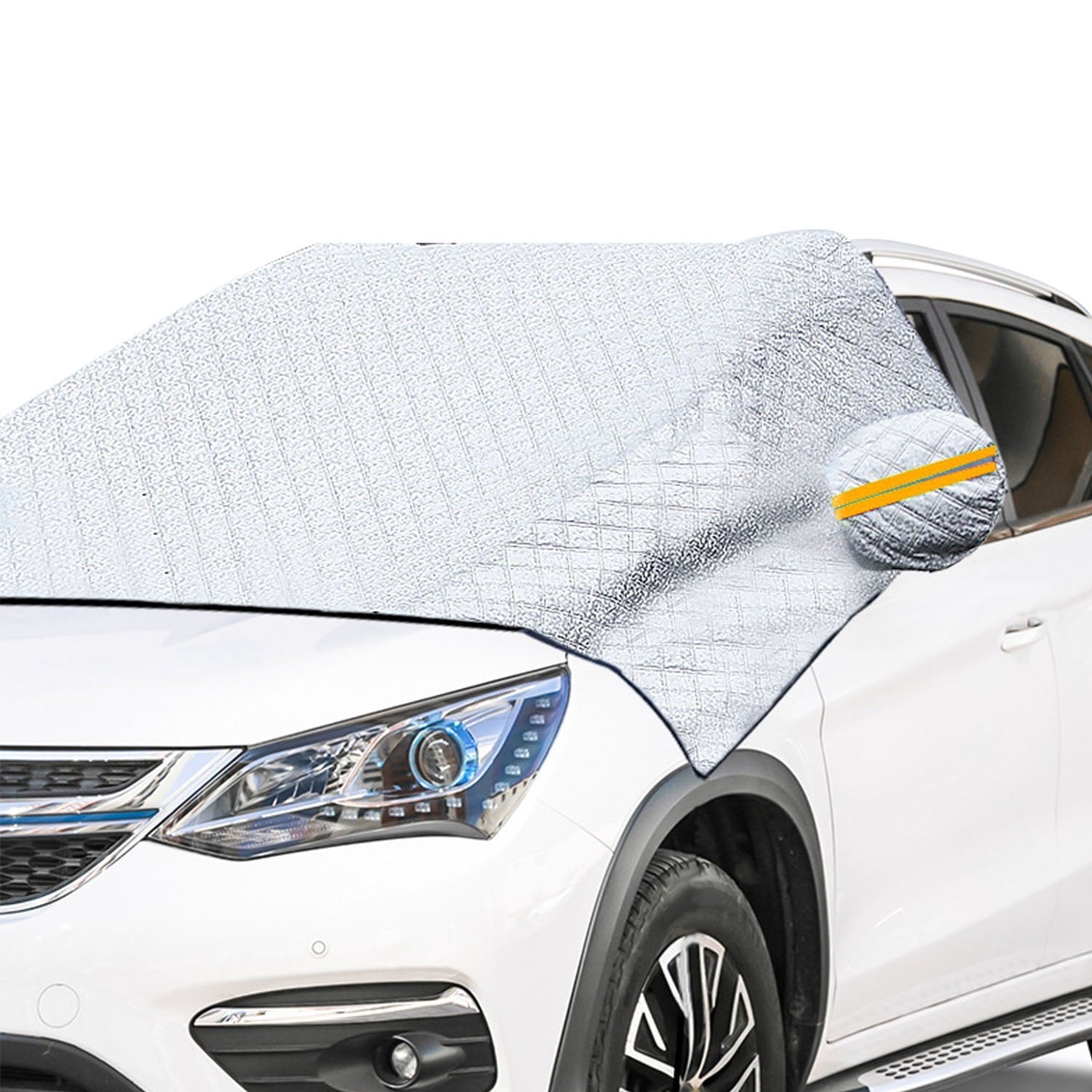 Car Windshield Snow Cover Windproof Magnetic Car Windscreen Cover Frost Ice Protection with Side Mirror Protector 5 Magnets for Most Vehicles - Premium Windshield Covers from Rapidvehicles - Just $35.99! Shop now at Rapidvehicles