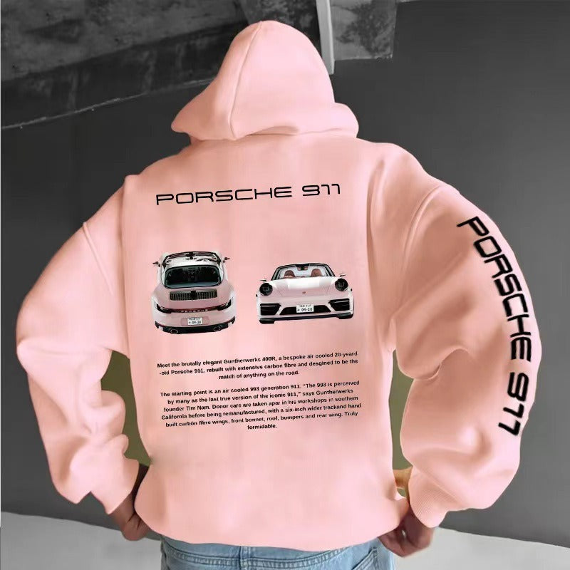 Porsche 911 Hoodie, Car Sweatshirt Hoodie, Car Enthusiasts, - Premium Shirts from Rapidvehicles - Just $86.39! Shop now at Rapidvehicles