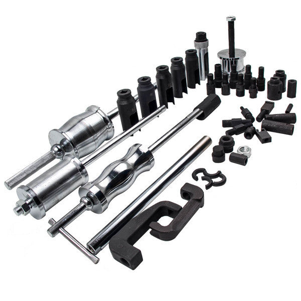 Auto Truck Diesel Injector Extractor Slide Hammer Puller Adapter Tool Kit 40PCS Diesel Injector Extractor Nozzle Remover Puller Tool - Premium Collision Repair Sets from Rapidvehicles - Just $207.99! Shop now at Rapidvehicles