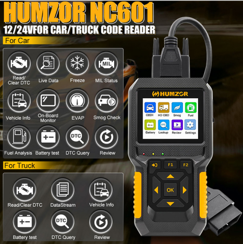 NC601 gasoline and diesel integrated handheld code reader - Premium Diagnostic & Test Tools from PLSTPFT - Just $117.89! Shop now at Rapidvehicles