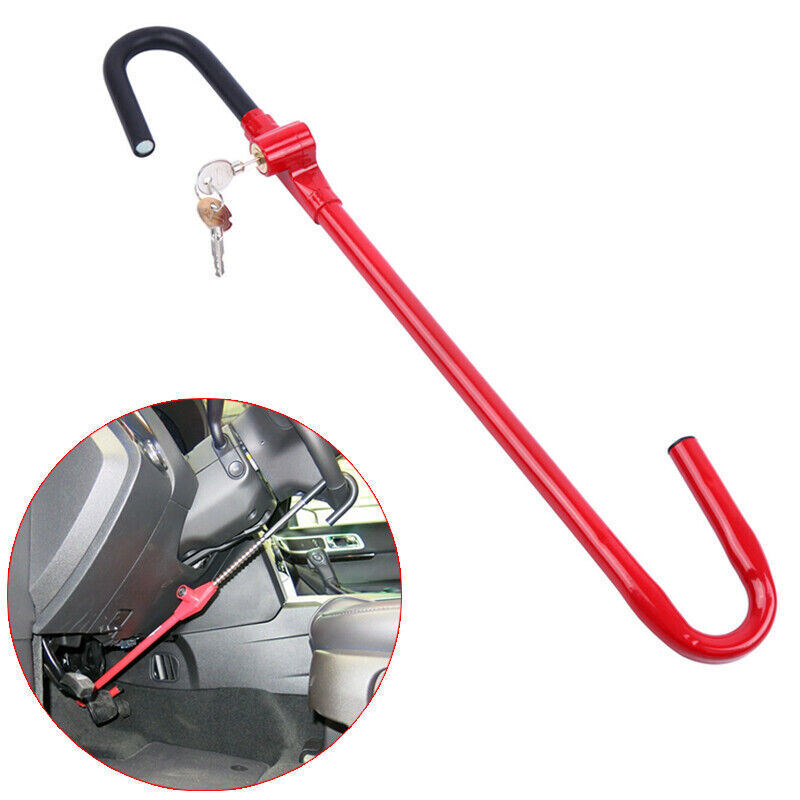 Car Anti-Theft Truck Auto Universal Safety Steering Wheel to Clutch Pedal Lock - Premium Clutch Alignments Tools from Rapidvehicles - Just $67! Shop now at Rapidvehicles