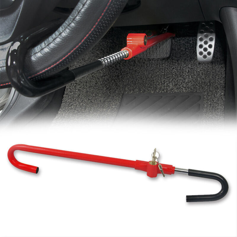 Car Anti-Theft Truck Auto Universal Safety Steering Wheel to Clutch Pedal Lock - Premium Clutch Alignments Tools from Rapidvehicles - Just $67! Shop now at Rapidvehicles