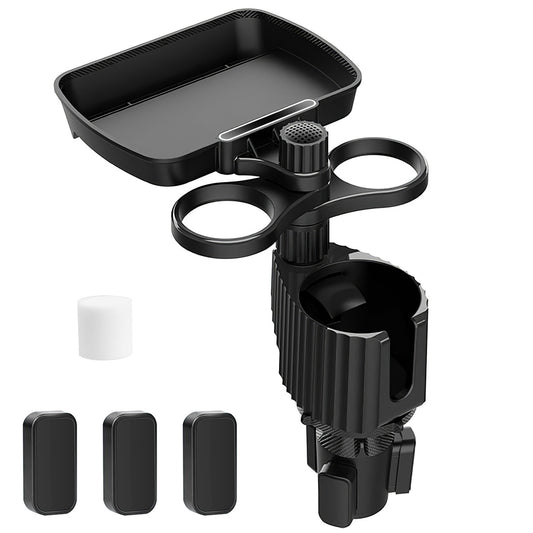 4-in-1 Car Cup Holder Tray Food Table Phone Hold Car Expander - Premium Car Electronics Accessories from Rapidvehicles - Just $51.34! Shop now at Rapidvehicles