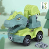 Children's construction toy dinosaur project automobile excavator dump truck, education diy car toy children's car toy - Premium Playsets & Vehicles from Rapidvehicles - Just $18.99! Shop now at Rapidvehicles