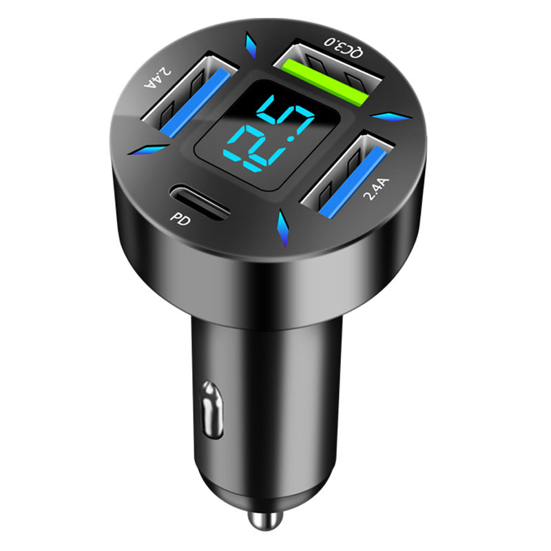 66W 4 Ports USB Car Charger Fast Charging PD Quick Charge 3.0 USB C Car Phone Charger Adapter For iPhone 13 - Premium Jump Starters, Battery Chargers & Portable Power from Rapidvehicles - Just $18.99! Shop now at Rapidvehicles