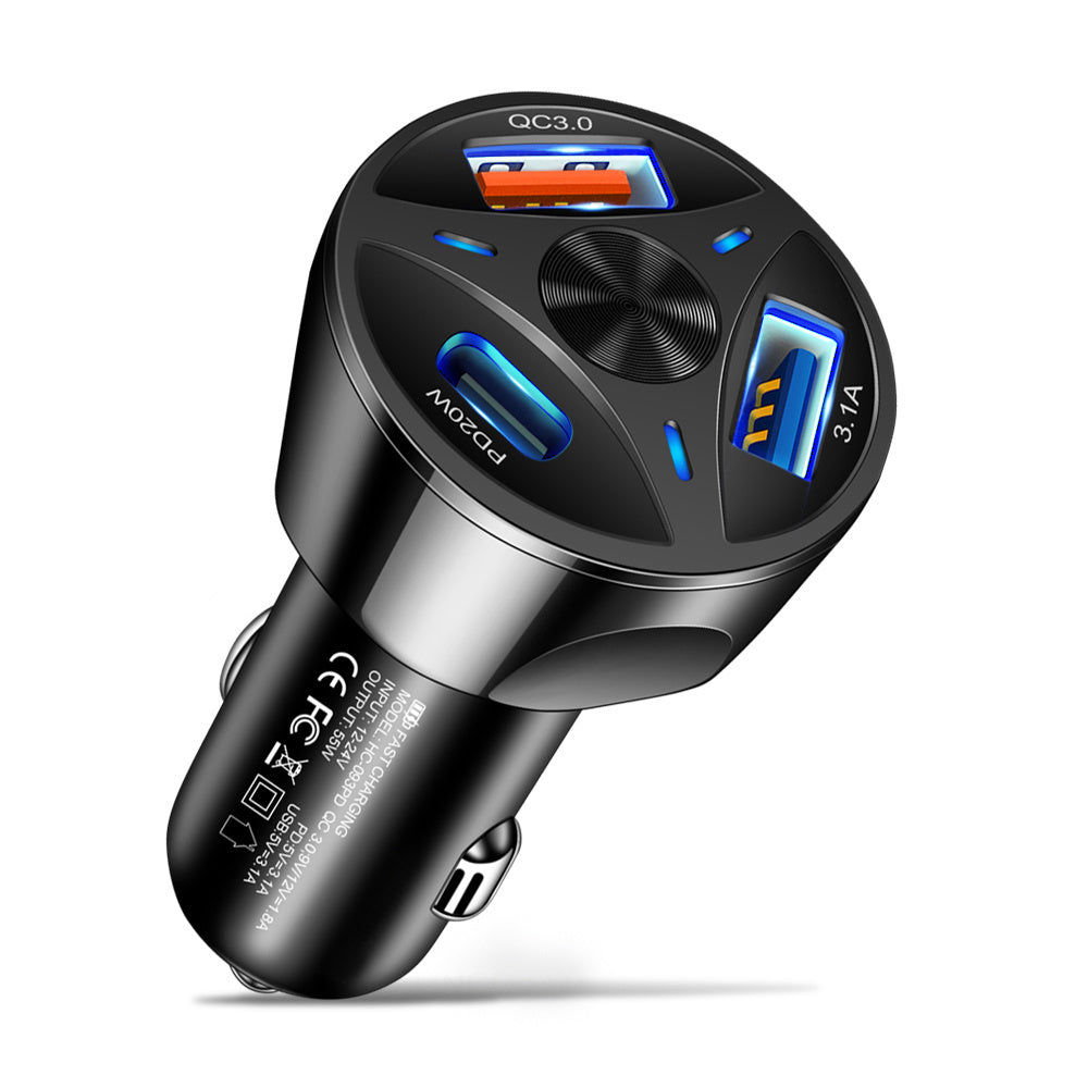 PD USB Car Charger Fast Charging Type C USB Phone Adapter in Car For iPhone 13 Pro Xiaomi Huawei Samsung Car Quick Charger - Premium Jump Starters, Battery Chargers & Portable Power from Rapidvehicles - Just $18.99! Shop now at Rapidvehicles