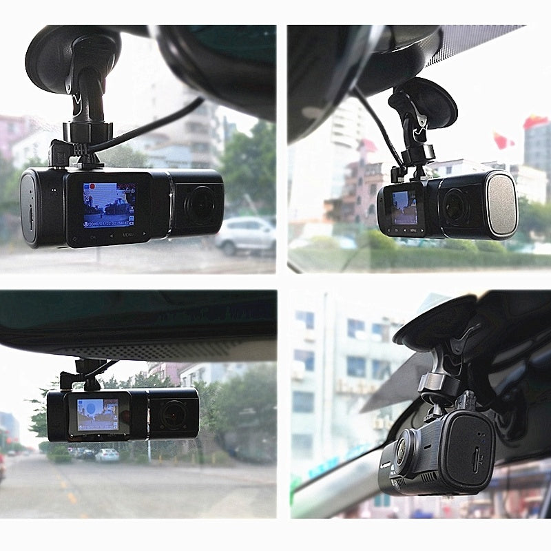 Dual Camera Car Dash Cam Car Dvr Registrator Full HD 1080P Video Recorder Front and Inside Cabin Camera for Uber Taxi Drivers - Premium Vehicle Audio & Video Installation from Rapidvehicles - Just $72.99! Shop now at Rapidvehicles