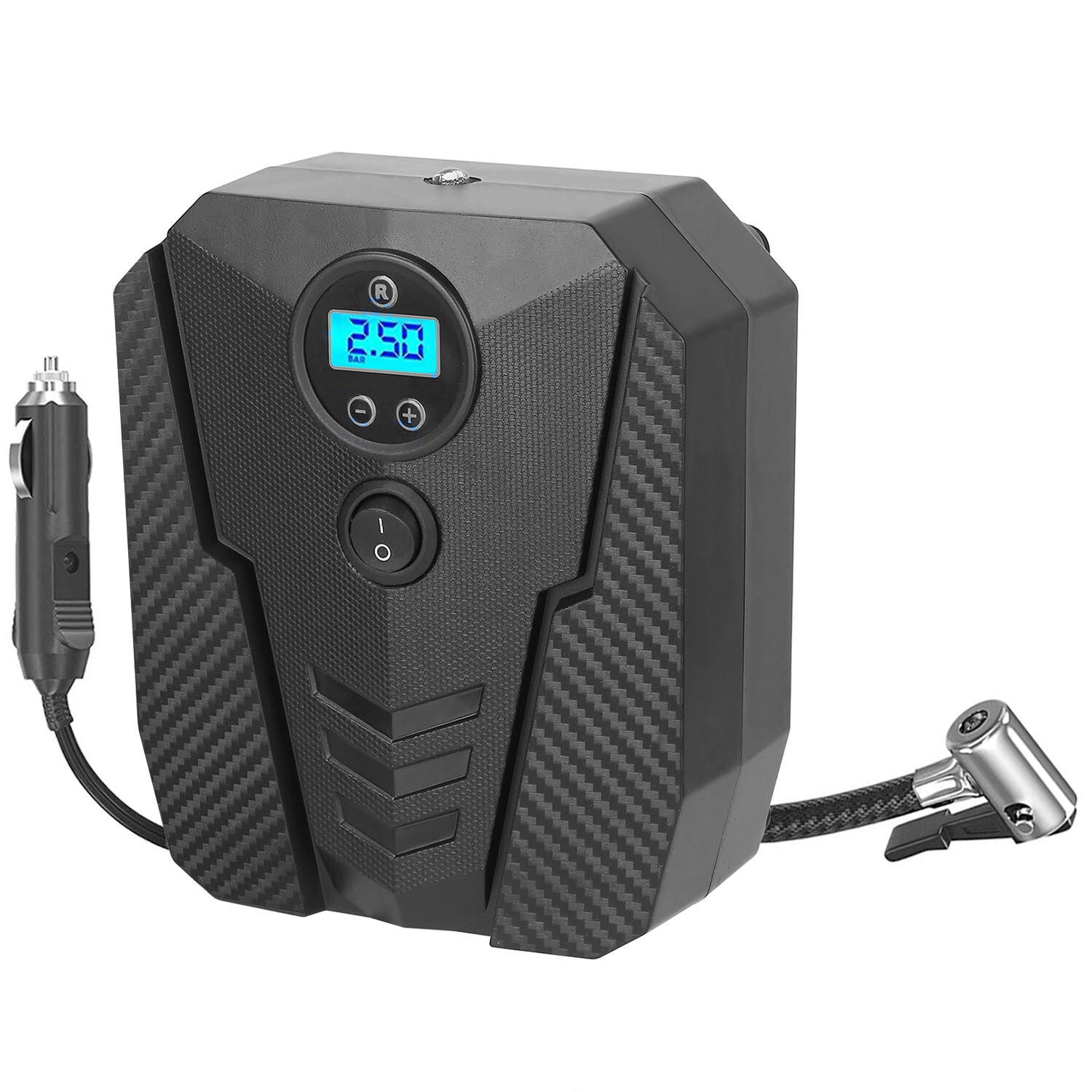 Portable Car Tire Inflator DC 12V Digital Car Air Pump Compressor Electric Air Pump with LED Light 150PSI - Premium Tire Air Compressors & Inflators from Rapidvehicles - Just $42.99! Shop now at Rapidvehicles