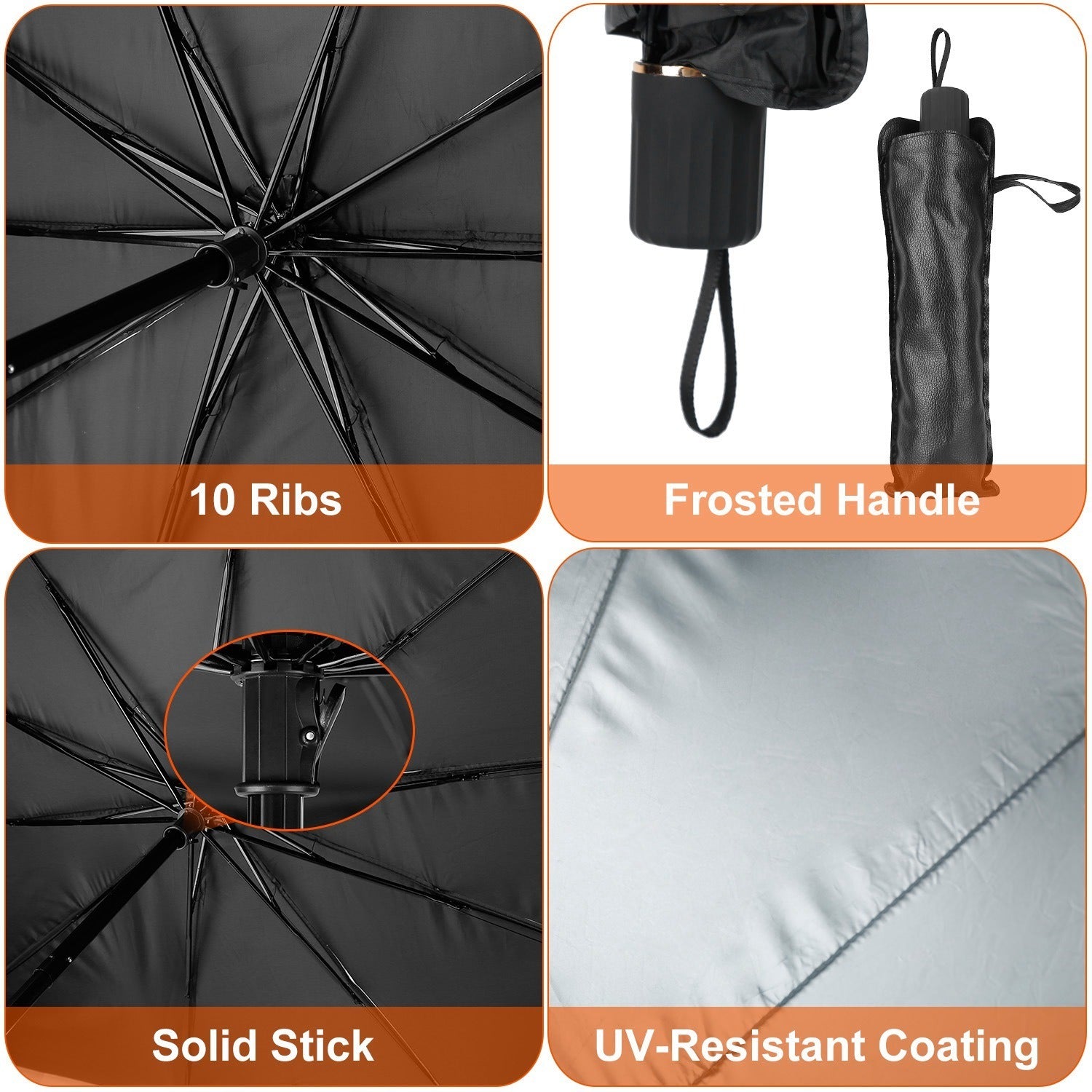 Car Sunshade Umbrella Foldable Sun Visor Protector Car Windshield Reflector Umbrella - Premium Windshield Wiper Tools from Rapidvehicles - Just $30.99! Shop now at Rapidvehicles