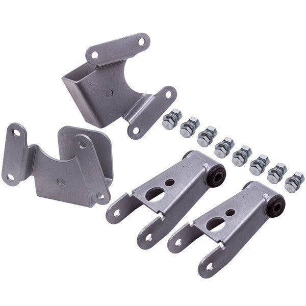 4" Rear Drop Lowering Kit Shackle Hanger Fit for Dodge Ram - Premium Suspension Tools from Rapidvehicles - Just $205.99! Shop now at Rapidvehicles