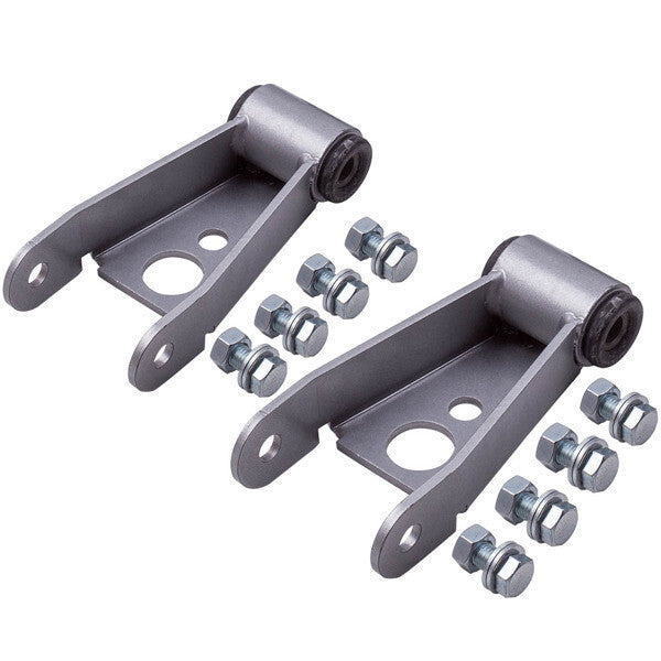 4" Rear Drop Lowering Kit Shackle Hanger Fit for Dodge Ram - Premium Suspension Tools from Rapidvehicles - Just $205.99! Shop now at Rapidvehicles