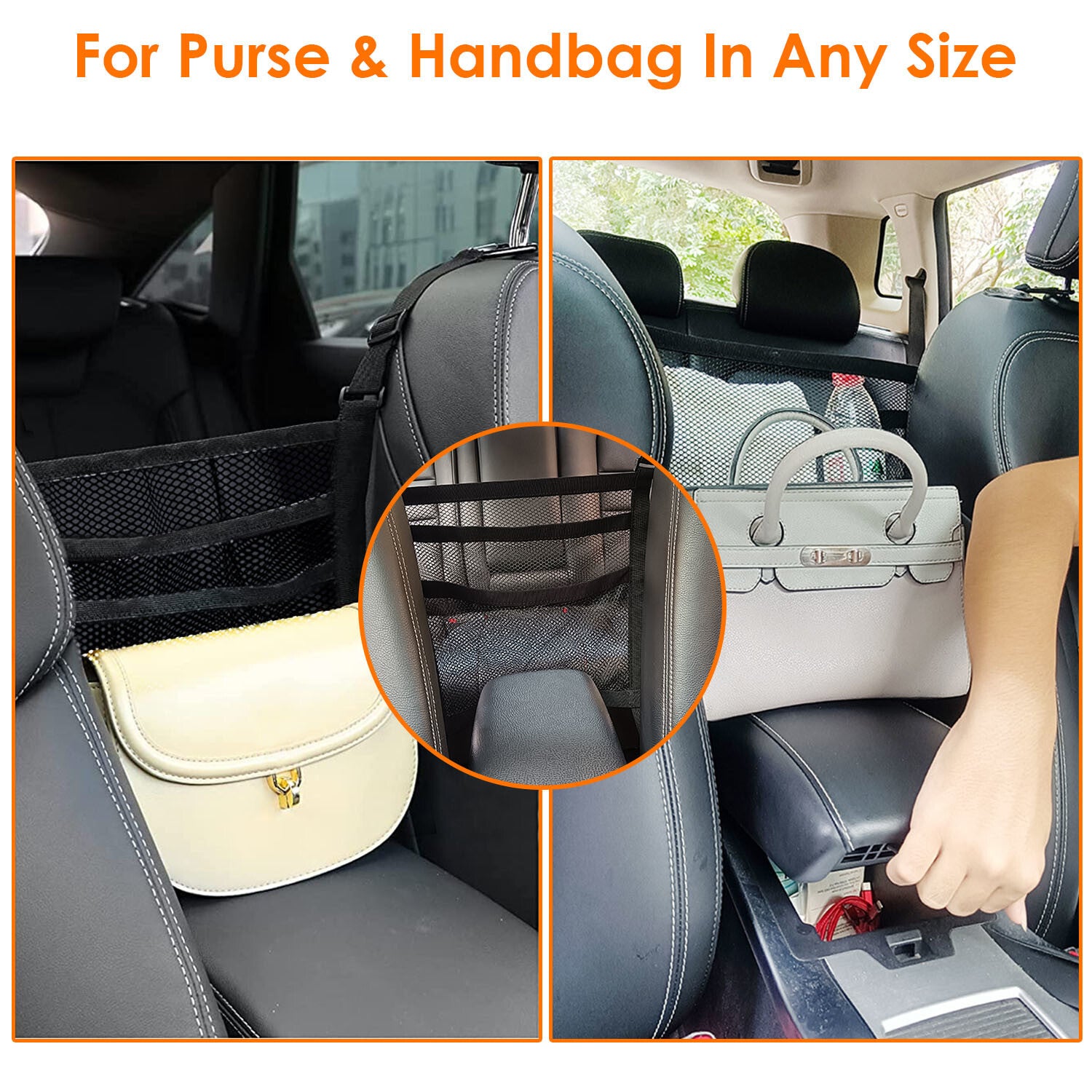 Car Mesh Organizer 3 Layer Seat Back Net Pocket Bag - Premium Door & Seat Back Organizers from Rapidvehicles - Just $26.23! Shop now at Rapidvehicles