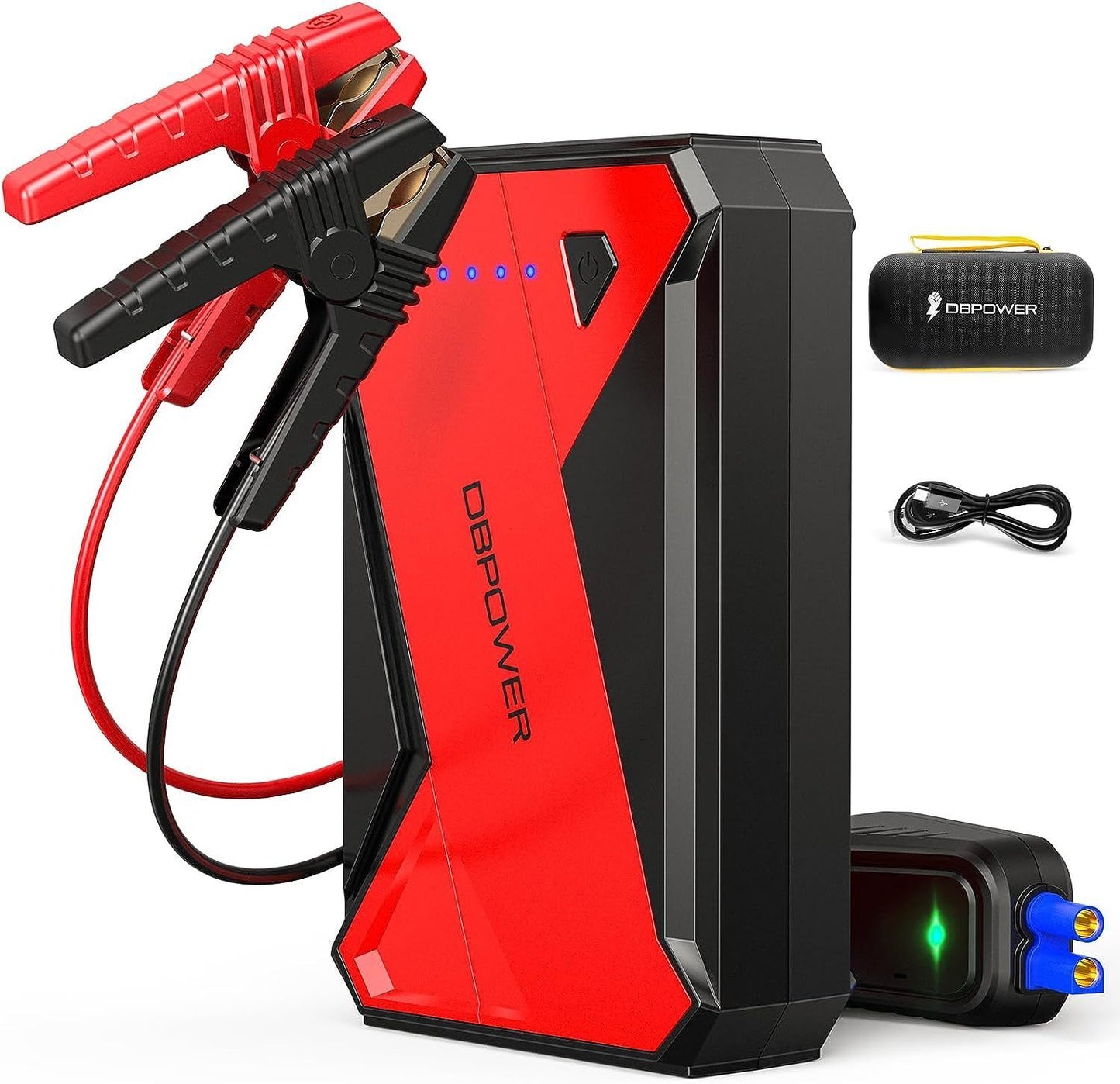 DBPOWER 1000A Portable Car Jump Starter (UP to 7.0L Gas, 5.5L - Premium Jump Starters, Battery Chargers & Portable Power from Rapidvehicles - Just $85.99! Shop now at Rapidvehicles