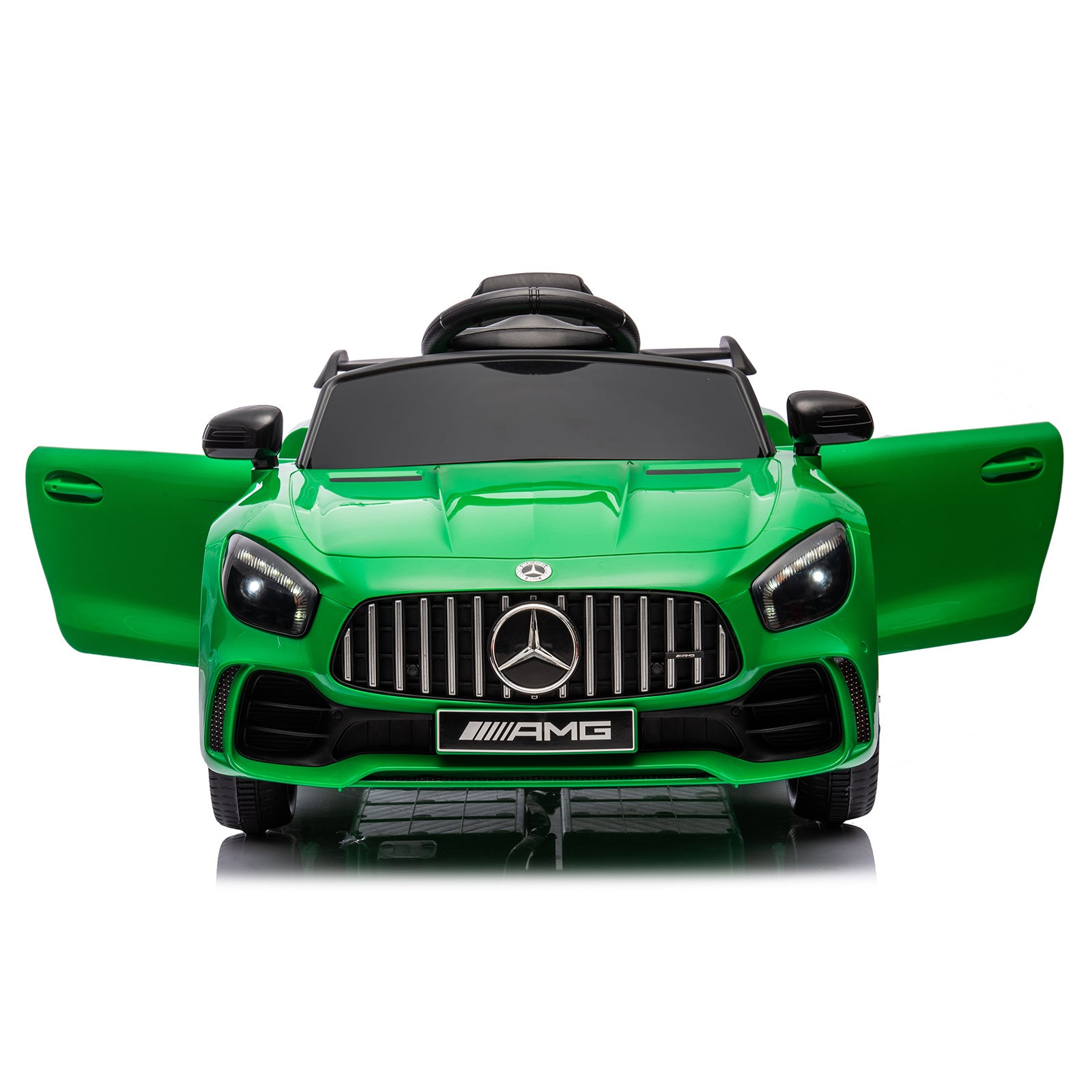 LEADZM Dual Drive 12V 4.5Ah with 2.4G Remote Control Mercedes-Benz Sports Car Green - Premium Hobby-RC from Rapidvehicles - Just $154.02! Shop now at Rapidvehicles