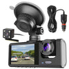 3 Channel Car DVR Dash Cam Video Recorder 1080P Front Inside Rear Camera G-Sensor Night Vision Parking Monitor Driving Vehicle Recorder - Premium In-Dash DVD & Video Receivers from Rapidvehicles - Just $79.97! Shop now at Rapidvehicles