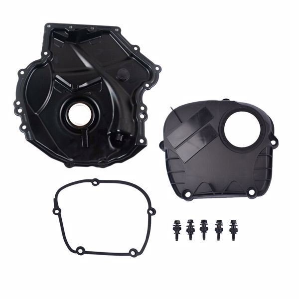 Timing Cover Set Upper & Lower For VW Audi 1.8T 2.0TFSI Jetta A4 Q5 2009-2015 06H109210Q - Premium Panel Flange Tools from Rapidvehicles - Just $80.47! Shop now at Rapidvehicles