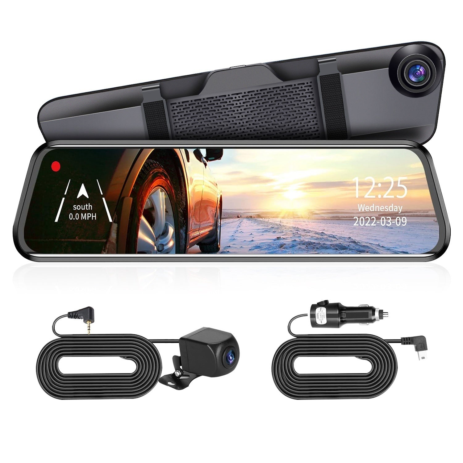 4K Car DVR 12in Dash Cam Camcorder Camera Recorder with 170 Angle - Premium In-Dash Navigation from Rapidvehicles - Just $142.99! Shop now at Rapidvehicles