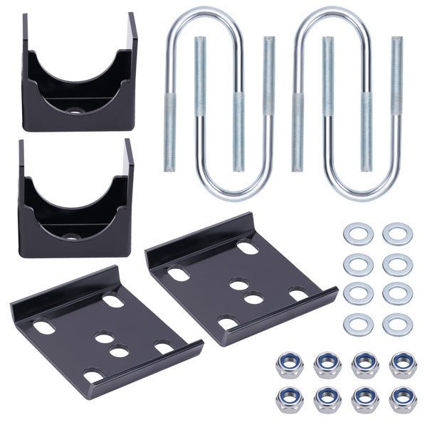 6" Rear Axle Drop Flip Kit W/ U-Bolts For Dodge Ram D100 D150 Ramcharger 2WD 1972-1993 - Premium Suspension Tools from Rapidvehicles - Just $191.38! Shop now at Rapidvehicles