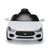 Maserati Ghibli-licensed 12V Kids Ride on Car with Remote Control, Music and Lights,White - Premium Ride-On Toys from Rapidvehicles - Just $186.99! Shop now at Rapidvehicles