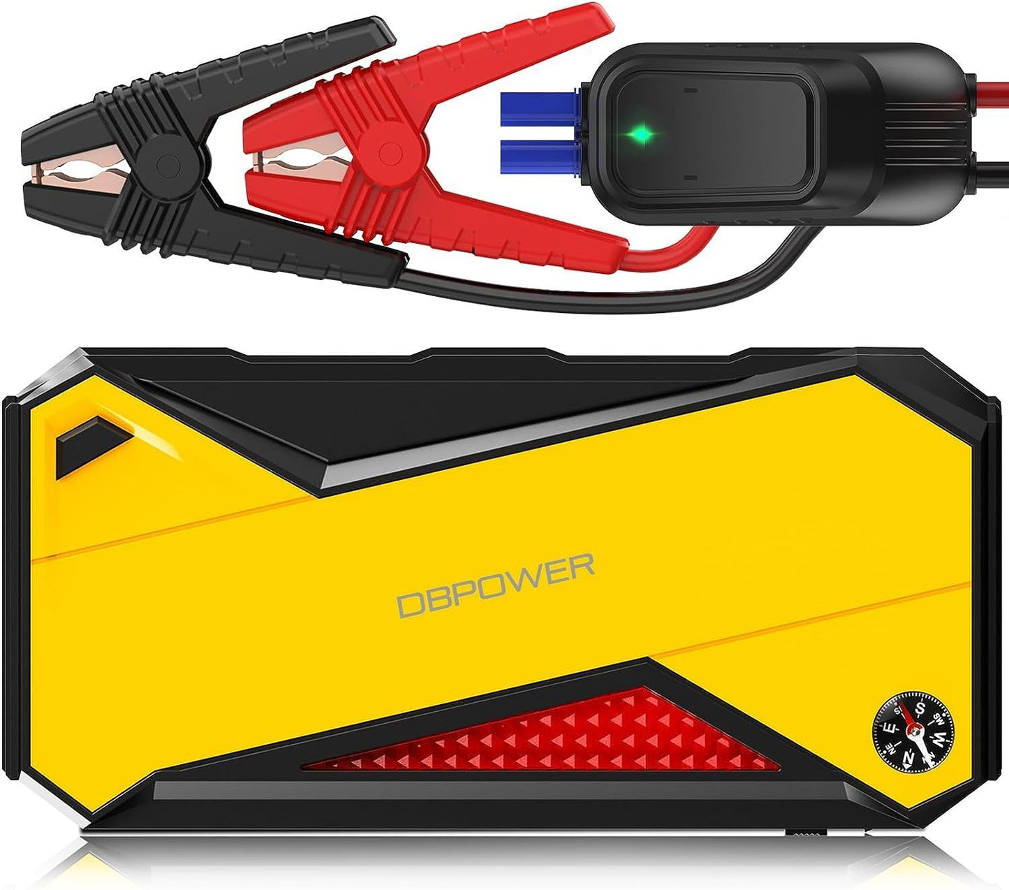 DBPOWER 800A 18000mAh Portable Car Jump Starter (up to 7.2L Gas, - Premium Jump Starters from Rapidvehicles - Just $123.99! Shop now at Rapidvehicles