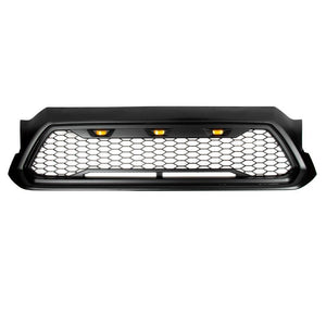 Car Front Grill for 2012-2015 Toyota Tacoma with LED & Wiring - Premium Grilles & Grille Guards from Rapidvehicles - Just $152.99! Shop now at Rapidvehicles