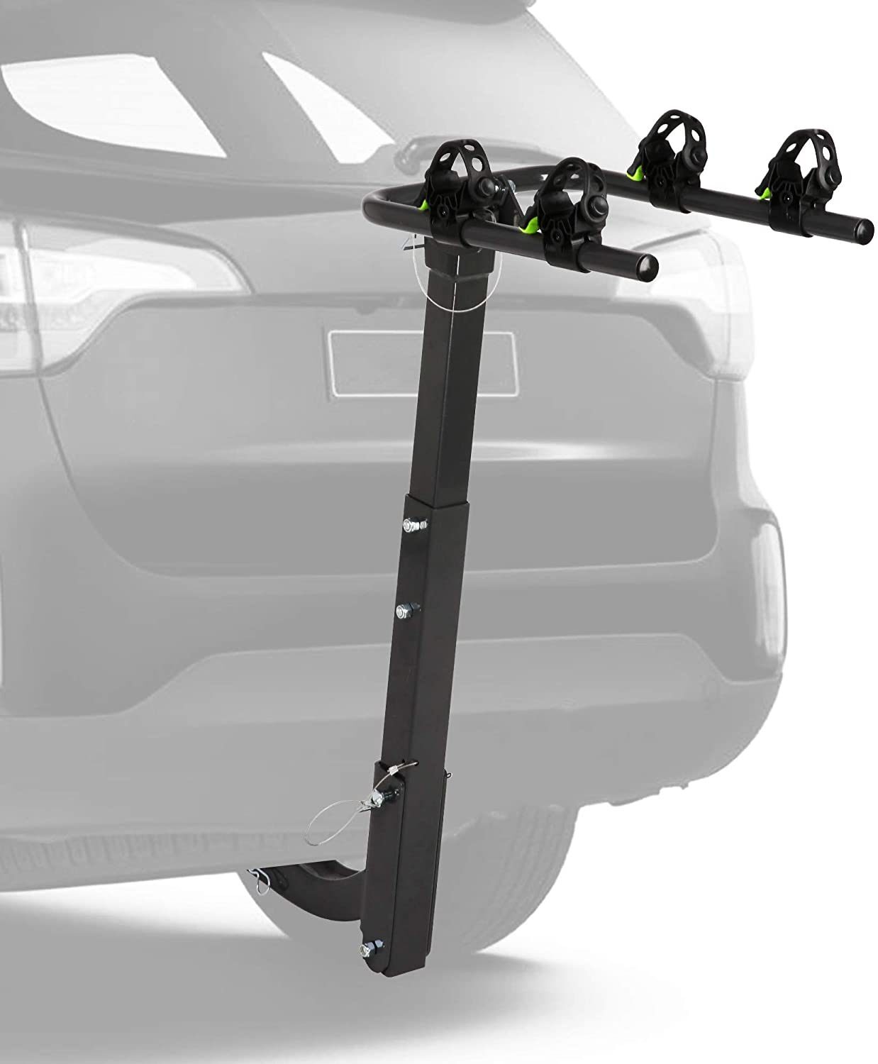 Bosonshop Bike Rack for Car Rack 2-1 Bike Hitch Mount Bicycle Rack for SUV with 2-Inch Receiver, Rubber Lock & Sleek Pad - Premium Bike Racks from Bosonshop - Just $104.53! Shop now at Rapidvehicles