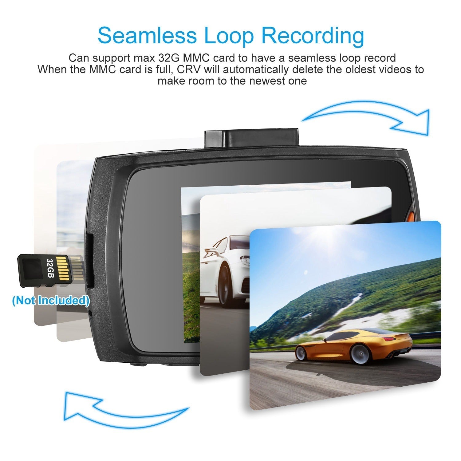 1080P Car DVR Camera Dash Cam Camcorder 90 Degree Angle Loop - Premium On-Dash Video from Rapidvehicles - Just $50.99! Shop now at Rapidvehicles