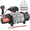 VEVOR Electric Winch, 12V 18,000 lb Load Capacity Steel Rope Winch, IP67 7/16" x 85ft ATV Winch with Wireless Handheld Remote & 4-Way Fairlead for Towing Jeep Off-Road SUV Truck Car Trailer Boat - Premium Electric Winch from VEVOR - Just $460.19! Shop now at Rapidvehicles