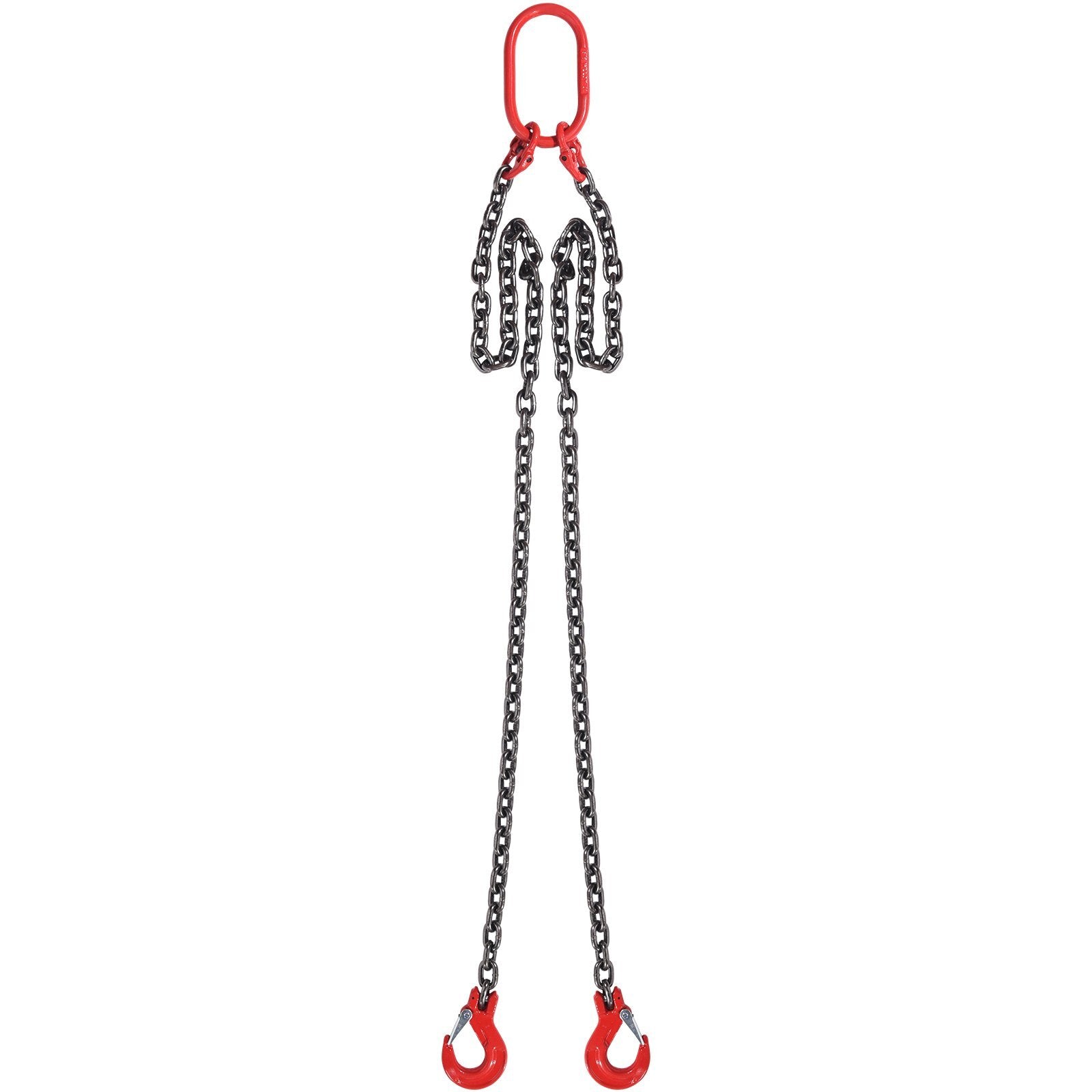 VEVOR 5/16" x 5' Chain Sling 2 Legs G80 Lifting Chain with Grab Hooks 6600 lbs - Premium Tow Chain from VEVOR - Just $53.19! Shop now at Rapidvehicles