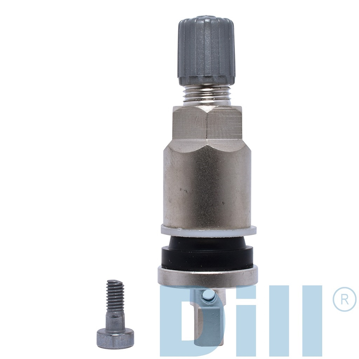 Silver tpms clamp in stem - Premium TPMS Service Kits and Valves from Dill Air Controls - Just $30.99! Shop now at Rapidvehicles