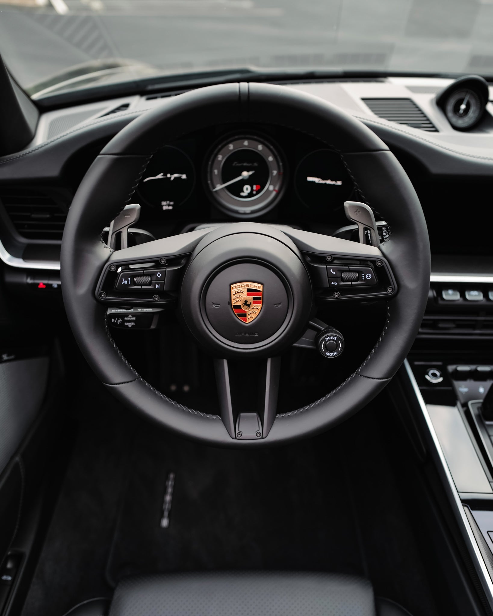 Porsche - GT3 RS Weissach Package Style Aluminum Paddles For JQ Werks Madtrace® Clubsport Magnetic Paddle Shifters