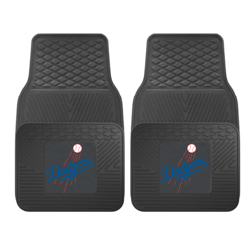 MLB 2-PC VINYL CAR MAT SET - Premium Automotive from Lime Atalanta - Just $69.29! Shop now at Rapidvehicles