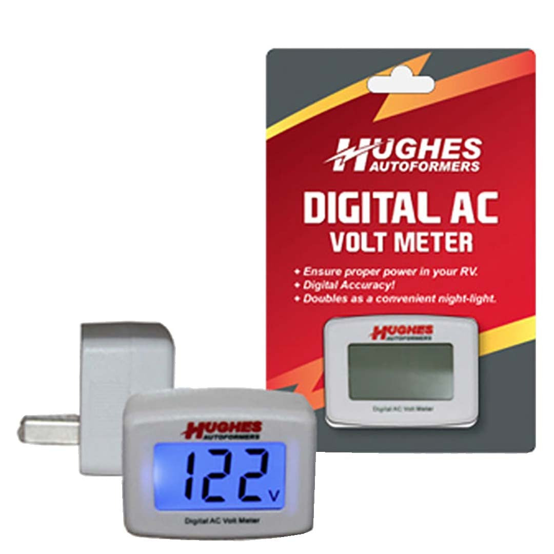 Hughes Accurate Digital Volt Meter/Nightlight - Premium RV Parts & Access from HUGHESAUTO - Just $39.99! Shop now at Rapidvehicles