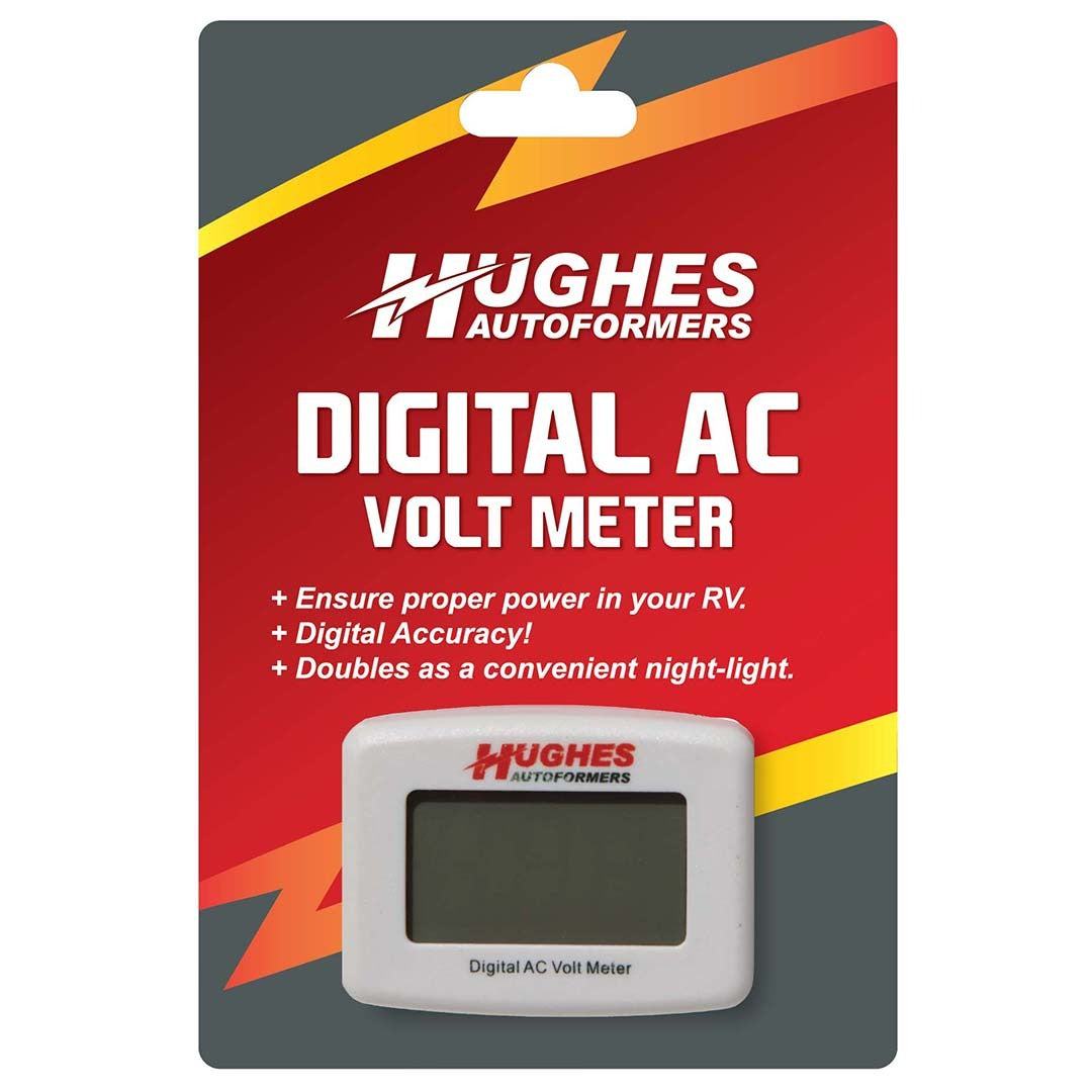 Hughes Accurate Digital Volt Meter/Nightlight - Premium RV Parts & Access from HUGHESAUTO - Just $39.99! Shop now at Rapidvehicles