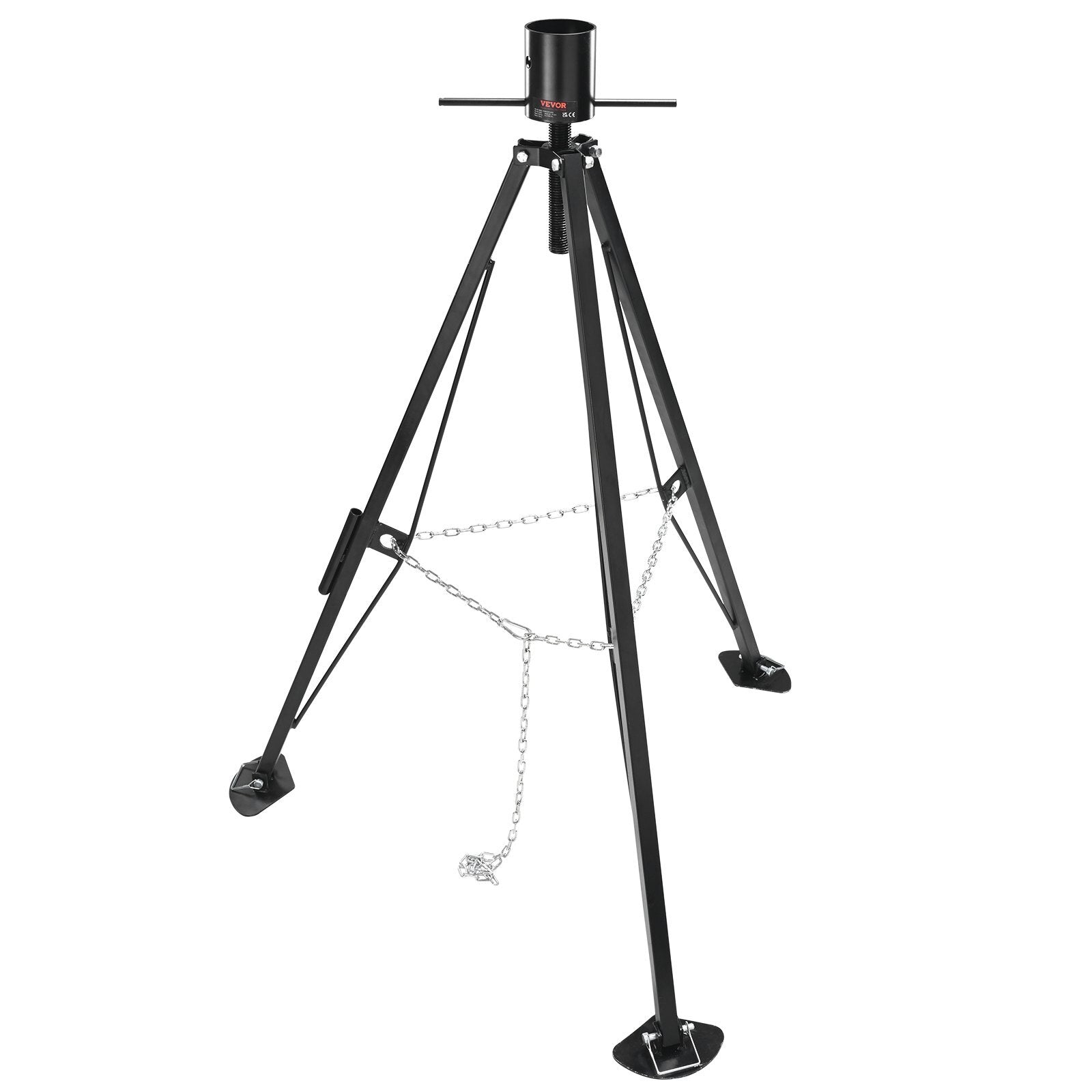 VEVOR 5th Wheel Tripod Stabilizer, 5000 LBS Load Capacity Tripod Fifth Wheel Stabilizer, 35"-57" Adjustable Height RV Gooseneck Stabilizer, Tripod Jack for Fifth-Wheel Trailers, RVs, and Campers - Premium RV Jacks & Stabilizers from VEVOR - Just $124.07! Shop now at Rapidvehicles