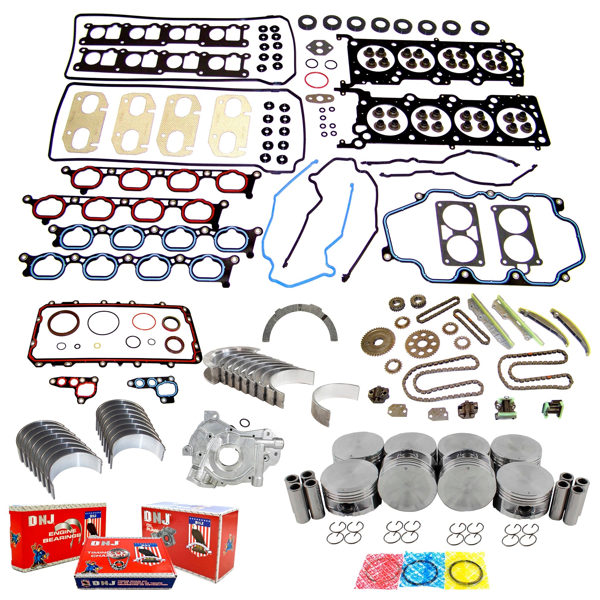 Master Engine Rebuild Kit 1998-1999 Ford 4.6L