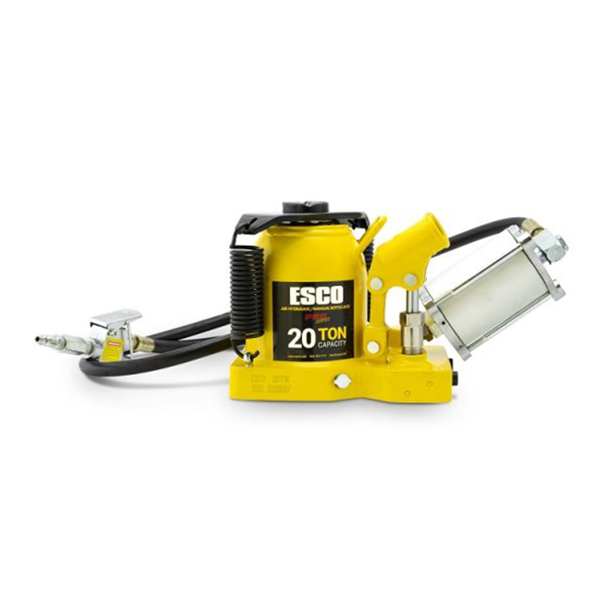 20 Ton Low Profile Had Pro Series Air Hydraulic Bottle Jack - Premium Tire Repair Tools and Accessories from ESCO - Just $551.99! Shop now at Rapidvehicles