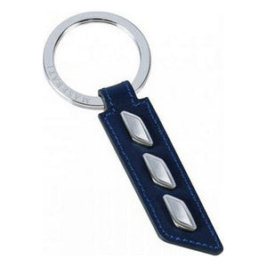 Keychain Maserati KMU4160113 Leather Blue - Premium  from Rapidvehicles - Just $48.99! Shop now at Rapidvehicles