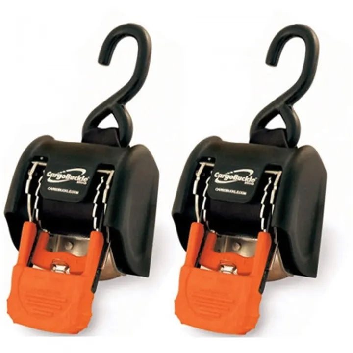 CargoBuckle Retractable Tie-Down System (Pair) - Premium Automotive from CARGOBUCKLE - Just $143.99! Shop now at Rapidvehicles