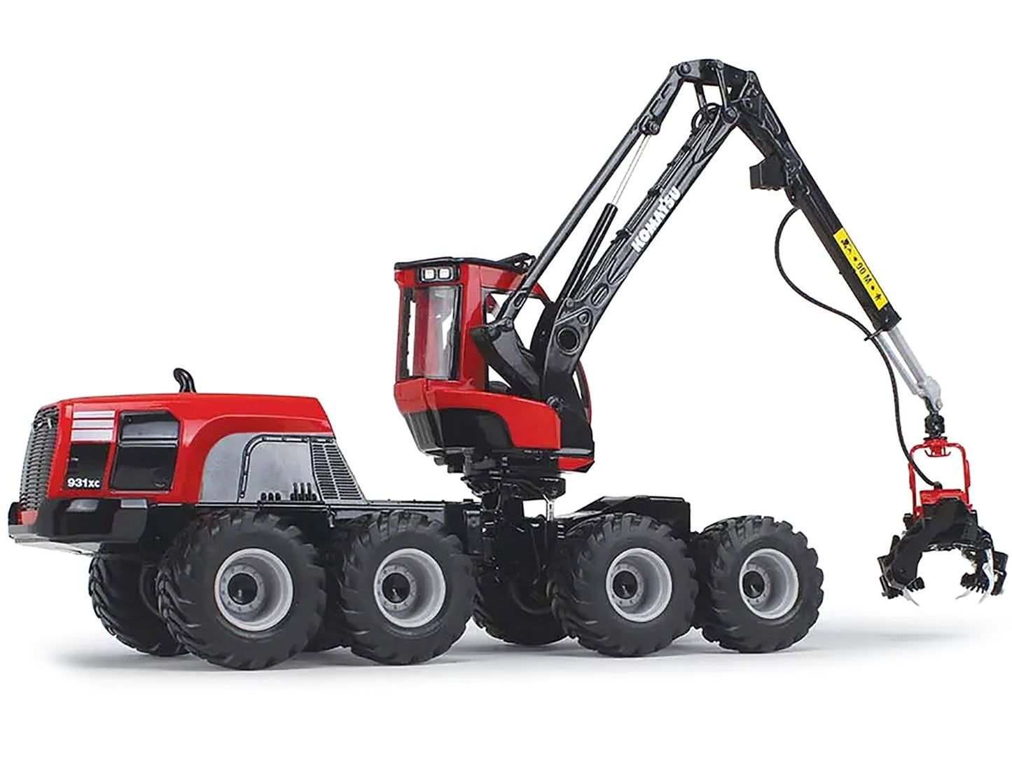 Komatsu 931XC.3 Harvester Red and Black 1/32 Diecast Model by - Premium Komatsu Models from First Gear - Just $169.19! Shop now at Rapidvehicles