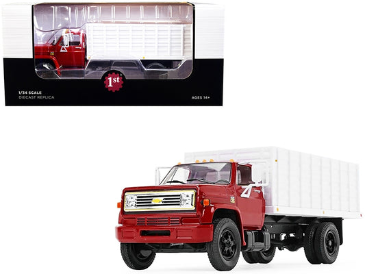 1970s Chevrolet C65 Grain Truck with Corn Load Red and White 1/34 - Premium Chevrolet Models from First Gear - Just $95.39! Shop now at Rapidvehicles