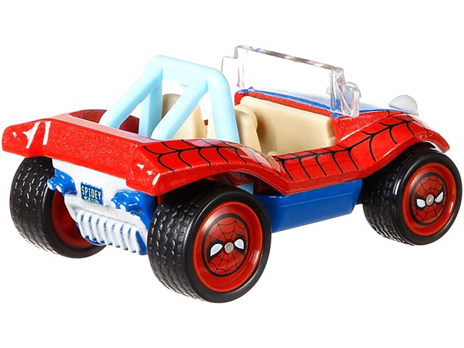 Spider Mobile Red and Blue with Graphics "The Amazing Spider-Man" - Premium Movie/TV Series Models from Hotwheels - Just $31.99! Shop now at Rapidvehicles