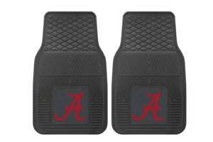 NCAA 2-PC VINYL CAR MAT SET - Premium Automotive from Lime Atalanta - Just $58.99! Shop now at Rapidvehicles