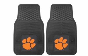 NCAA 2-PC VINYL CAR MAT SET - Premium Automotive from Lime Atalanta - Just $63.99! Shop now at Rapidvehicles