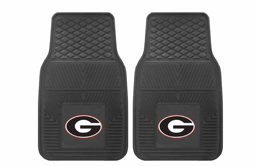 NCAA 2-PC VINYL CAR MAT SET - Premium Automotive from Lime Atalanta - Just $63.99! Shop now at Rapidvehicles