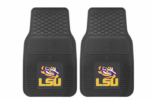 NCAA 2-PC VINYL CAR MAT SET - Premium Automotive from Lime Atalanta - Just $76.99! Shop now at Rapidvehicles